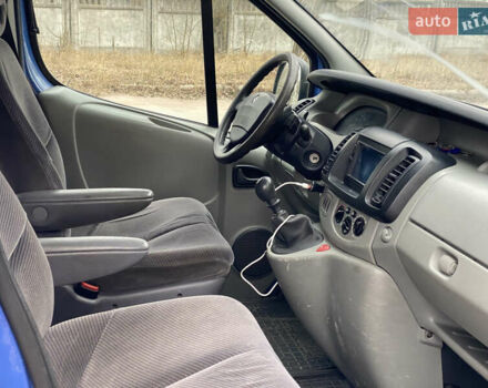 Синій Рено Трафік, об'ємом двигуна 2 л та пробігом 398 тис. км за 8000 $, фото 9 на Automoto.ua