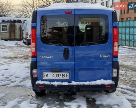 Синий Рено Трафик, объемом двигателя 2 л и пробегом 340 тыс. км за 8950 $, фото 5 на Automoto.ua