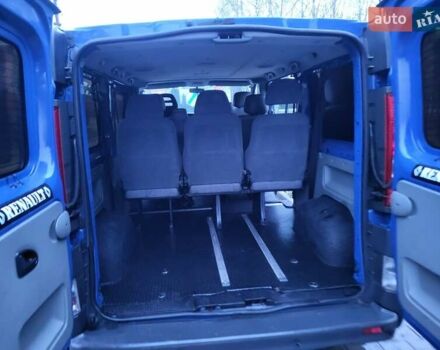 Синій Рено Трафік, об'ємом двигуна 2 л та пробігом 267 тис. км за 9990 $, фото 103 на Automoto.ua