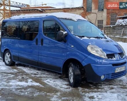 Синий Рено Трафик, объемом двигателя 2 л и пробегом 340 тыс. км за 8950 $, фото 1 на Automoto.ua