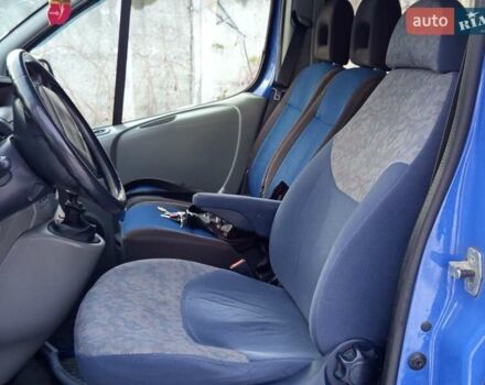 Синий Рено Трафик, объемом двигателя 2 л и пробегом 340 тыс. км за 8950 $, фото 17 на Automoto.ua