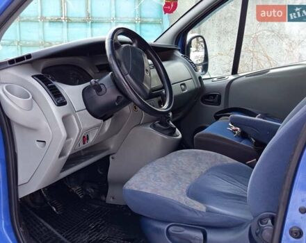 Синий Рено Трафик, объемом двигателя 2 л и пробегом 340 тыс. км за 8950 $, фото 16 на Automoto.ua