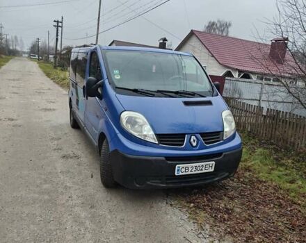 Синий Рено Трафик, объемом двигателя 2 л и пробегом 340 тыс. км за 10000 $, фото 1 на Automoto.ua