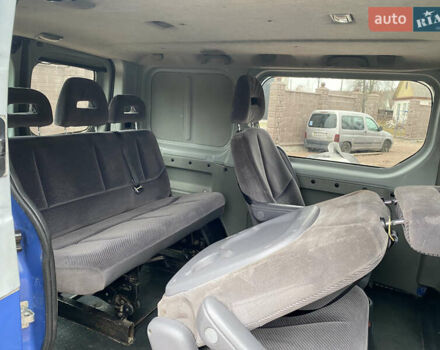 Синій Рено Трафік, об'ємом двигуна 2 л та пробігом 398 тис. км за 8000 $, фото 11 на Automoto.ua