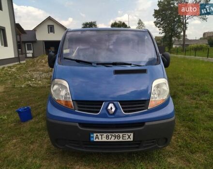 Синий Рено Трафик, объемом двигателя 2 л и пробегом 298 тыс. км за 9300 $, фото 1 на Automoto.ua