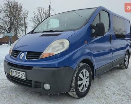Синий Рено Трафик, объемом двигателя 2 л и пробегом 409 тыс. км за 7900 $, фото 6 на Automoto.ua