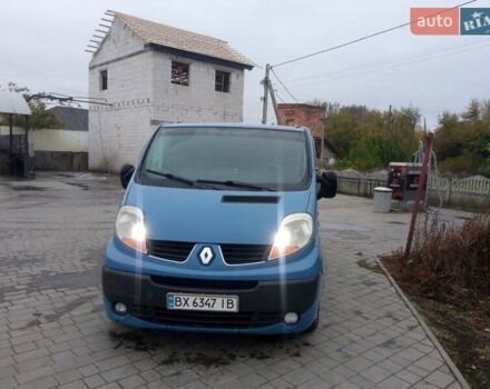 Синій Рено Трафік, об'ємом двигуна 2.5 л та пробігом 218 тис. км за 8600 $, фото 3 на Automoto.ua