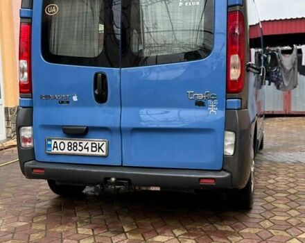 Синий Рено Трафик, объемом двигателя 2 л и пробегом 322 тыс. км за 6500 $, фото 2 на Automoto.ua