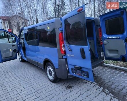 Синій Рено Трафік, об'ємом двигуна 2 л та пробігом 267 тис. км за 9990 $, фото 80 на Automoto.ua