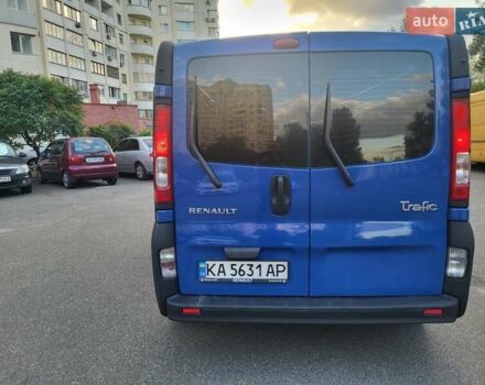 Синий Рено Трафик, объемом двигателя 2 л и пробегом 410 тыс. км за 10999 $, фото 3 на Automoto.ua