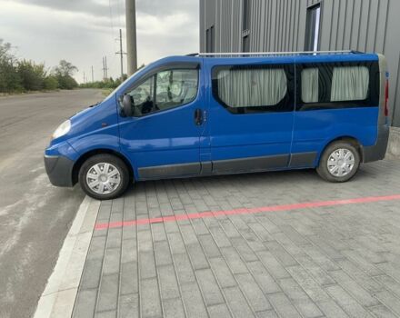 Синій Рено Трафік, об'ємом двигуна 2 л та пробігом 216 тис. км за 8500 $, фото 1 на Automoto.ua