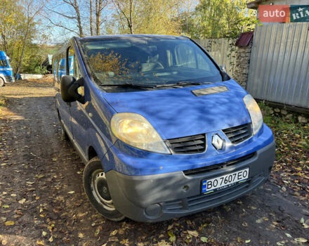 Рено Трафик 2008 в Тернополе на Automoto.ua Синий Рено Трафик, объемом двигателя 2 л и пробегом 200 тыс. км за 8200 $, фото 3 на Automoto.ua