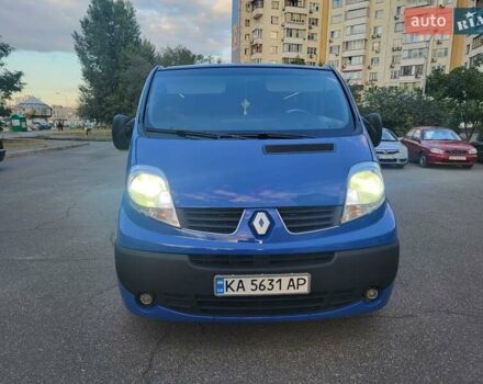 Синий Рено Трафик, объемом двигателя 2 л и пробегом 410 тыс. км за 10999 $, фото 1 на Automoto.ua