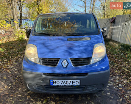 Рено Трафик 2008 в Тернополе на Automoto.ua Синий Рено Трафик, объемом двигателя 2 л и пробегом 200 тыс. км за 8200 $, фото 2 на Automoto.ua