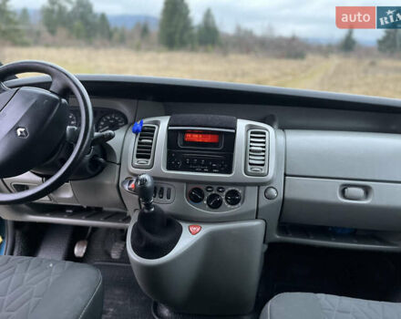 Синий Рено Трафик, объемом двигателя 2.5 л и пробегом 297 тыс. км за 10700 $, фото 16 на Automoto.ua