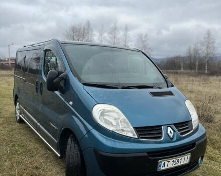 Синий Рено Трафик, объемом двигателя 2.5 л и пробегом 297 тыс. км за 10700 $, фото 3 на Automoto.ua