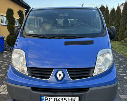 Синій Рено Трафік, об'ємом двигуна 2 л та пробігом 471 тис. км за 8650 $, фото 1 на Automoto.ua