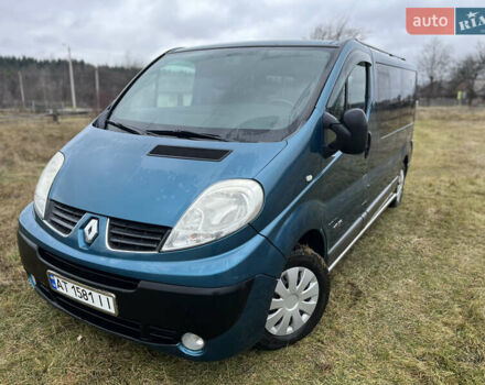 Синий Рено Трафик, объемом двигателя 2.5 л и пробегом 297 тыс. км за 10700 $, фото 11 на Automoto.ua