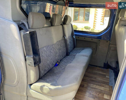 Синий Рено Трафик, объемом двигателя 2 л и пробегом 360 тыс. км за 8600 $, фото 6 на Automoto.ua