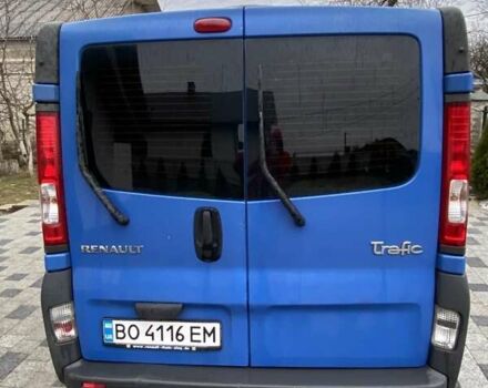 Синій Рено Трафік, об'ємом двигуна 2 л та пробігом 315 тис. км за 10900 $, фото 2 на Automoto.ua