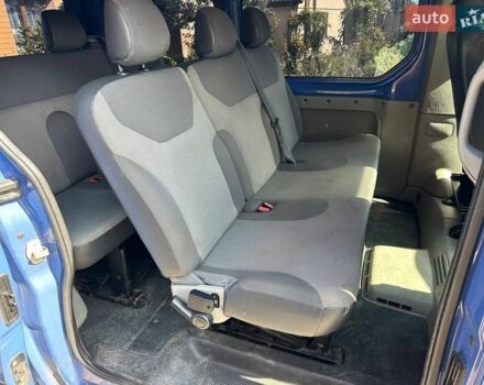 Синий Рено Трафик, объемом двигателя 2 л и пробегом 224 тыс. км за 12800 $, фото 5 на Automoto.ua