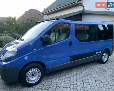 Синий Рено Трафик, объемом двигателя 2 л и пробегом 280 тыс. км за 12300 $, фото 1 на Automoto.ua