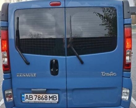 Синий Рено Трафик, объемом двигателя 2 л и пробегом 254 тыс. км за 13900 $, фото 4 на Automoto.ua
