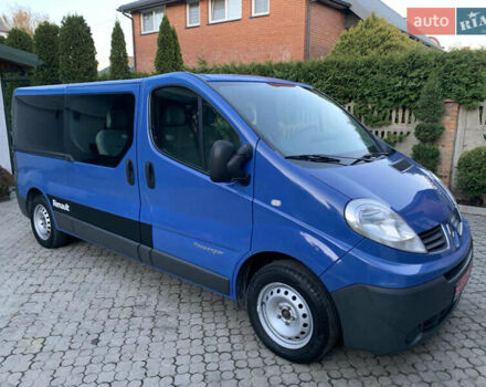 Синий Рено Трафик, объемом двигателя 2 л и пробегом 280 тыс. км за 12300 $, фото 4 на Automoto.ua