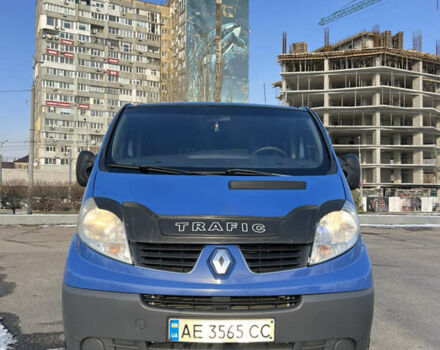 Синий Рено Трафик, объемом двигателя 2 л и пробегом 340 тыс. км за 10500 $, фото 1 на Automoto.ua