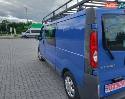 Синий Рено Трафик, объемом двигателя 2 л и пробегом 285 тыс. км за 13100 $, фото 3 на Automoto.ua
