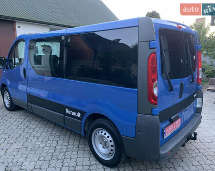 Синий Рено Трафик, объемом двигателя 2 л и пробегом 280 тыс. км за 12300 $, фото 3 на Automoto.ua
