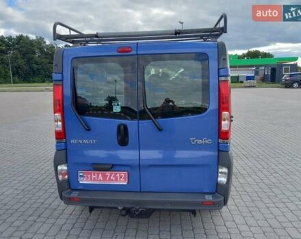 Синий Рено Трафик, объемом двигателя 2 л и пробегом 285 тыс. км за 13100 $, фото 1 на Automoto.ua