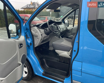 Синій Рено Трафік, об'ємом двигуна 2 л та пробігом 118 тис. км за 15200 $, фото 44 на Automoto.ua