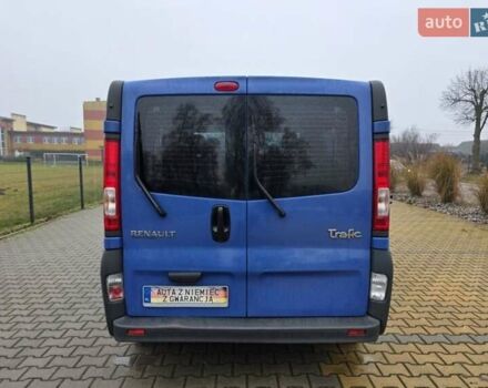 Синій Рено Трафік, об'ємом двигуна 2 л та пробігом 215 тис. км за 9800 $, фото 8 на Automoto.ua