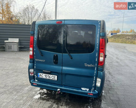 Синий Рено Трафик, объемом двигателя 2 л и пробегом 288 тыс. км за 12100 $, фото 2 на Automoto.ua