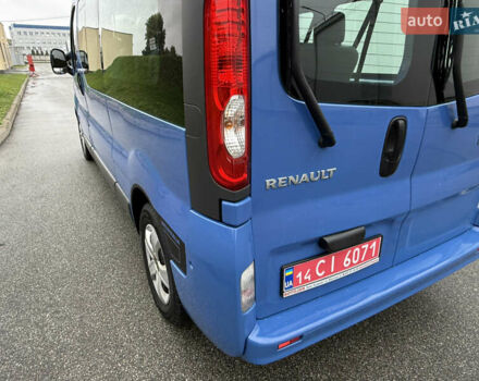 Синій Рено Трафік, об'ємом двигуна 2 л та пробігом 230 тис. км за 15800 $, фото 48 на Automoto.ua