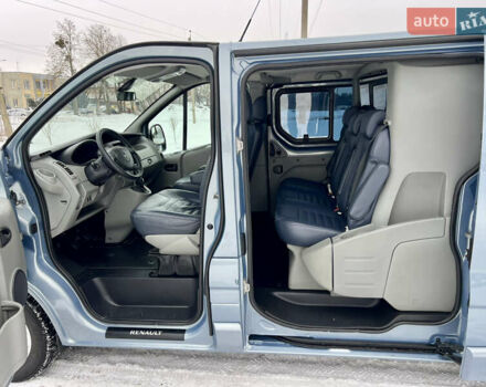 Синій Рено Трафік, об'ємом двигуна 2 л та пробігом 215 тис. км за 16850 $, фото 31 на Automoto.ua