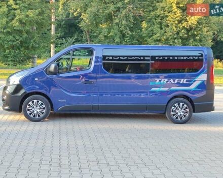 Синий Рено Трафик, объемом двигателя 1.6 л и пробегом 187 тыс. км за 14250 $, фото 1 на Automoto.ua