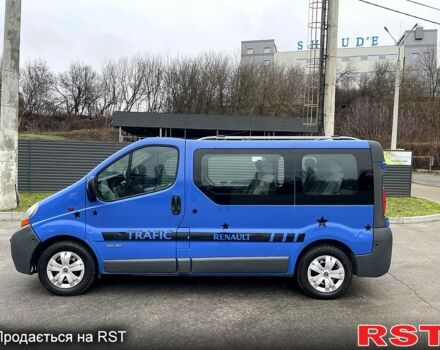 Синий Рено Трафик, объемом двигателя 1.9 л и пробегом 284 тыс. км за 6600 $, фото 6 на Automoto.ua