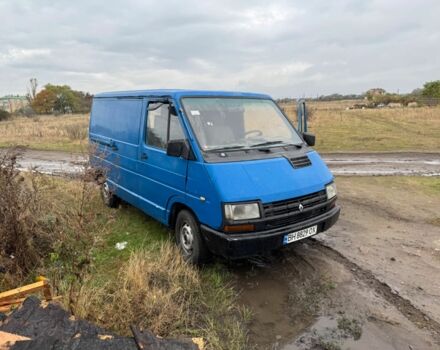 Синий Рено Трафик, объемом двигателя 1.7 л и пробегом 100 тыс. км за 1500 $, фото 1 на Automoto.ua