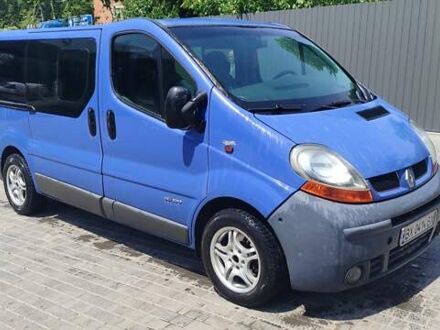 Рено Трафик 2002 в Каменце-Подольском на Automoto.ua Синий Рено Трафик, объемом двигателя 1.9 л и пробегом 511 тыс. км за 5500 $, фото 1 на Automoto.ua