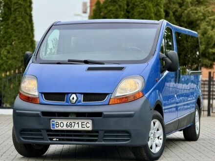 Синій Рено Трафік, об'ємом двигуна 1.9 л та пробігом 207 тис. км за 8400 $, фото 1 на Automoto.ua