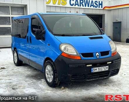 Синій Рено Трафік, об'ємом двигуна 1.9 л та пробігом 250 тис. км за 6200 $, фото 1 на Automoto.ua