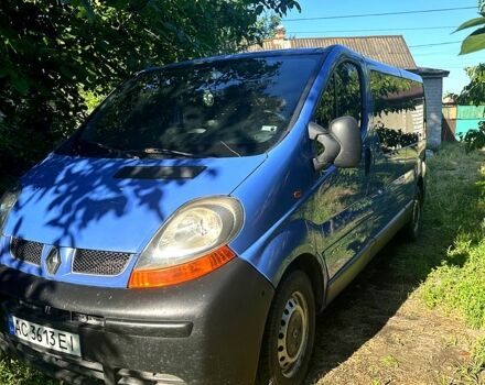 Синий Рено Трафик, объемом двигателя 1.9 л и пробегом 0 тыс. км за 7000 $, фото 1 на Automoto.ua