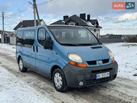 Синій Рено Трафік, об'ємом двигуна 1.87 л та пробігом 244 тис. км за 6199 $, фото 1 на Automoto.ua