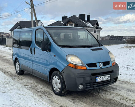 Синій Рено Трафік, об'ємом двигуна 1.87 л та пробігом 244 тис. км за 6199 $, фото 1 на Automoto.ua