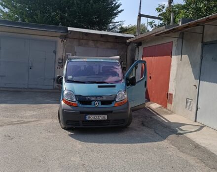 Синий Рено Трафик, объемом двигателя 1.9 л и пробегом 360 тыс. км за 8700 $, фото 1 на Automoto.ua