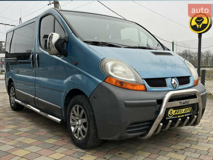 Синий Рено Трафик, объемом двигателя 1.87 л и пробегом 363 тыс. км за 6250 $, фото 1 на Automoto.ua