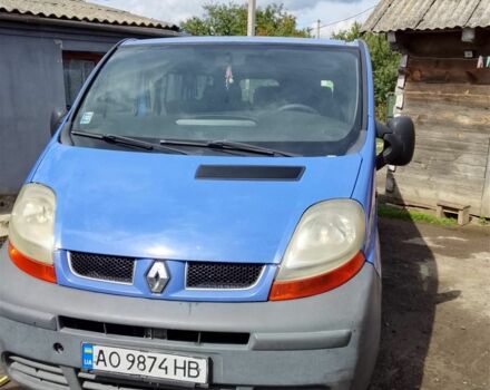 Синій Рено Трафік, об'ємом двигуна 1.9 л та пробігом 450 тис. км за 6522 $, фото 1 на Automoto.ua