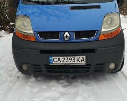 Синій Рено Трафік, об'ємом двигуна 1.9 л та пробігом 499 тис. км за 6100 $, фото 1 на Automoto.ua